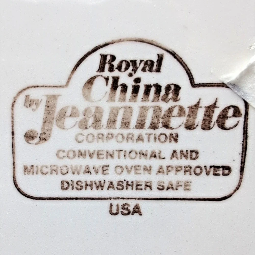 Vtg Royal China Jeannette 11